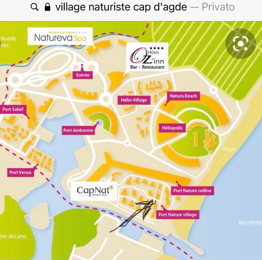 Villa Naturiste Port Nature Agde Dış mekan fotoğraf